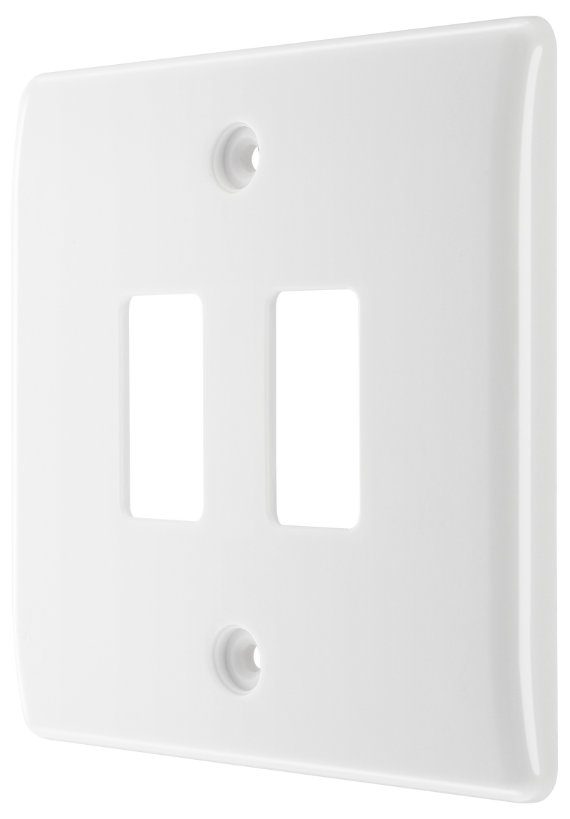 BG Electrical Grid - 2 module, square