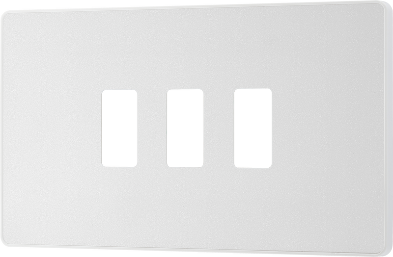 BG Electrical Grid - 3 module, rectangular