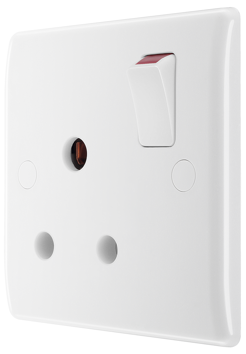 BG Electrical 800 Series - 15A, Single, switched, round pin