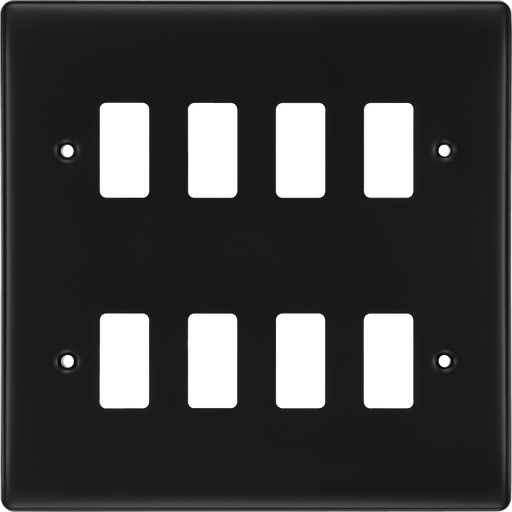 BG Electrical Grid - 8 module, square