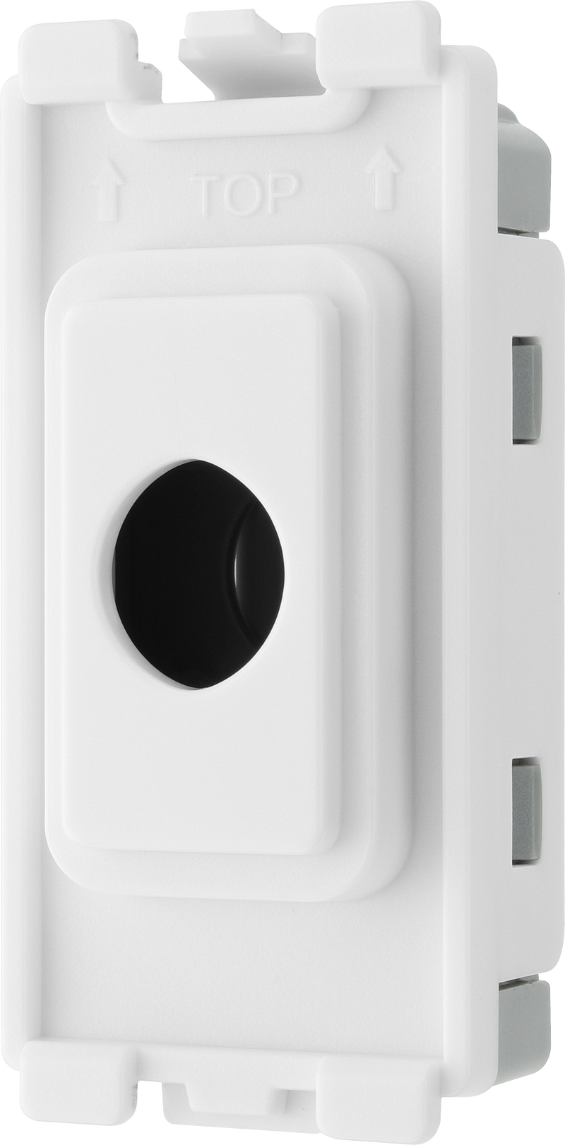 BG Electrical Grid - Flex outlet, up to 10mm (EVOLVE WHITE)