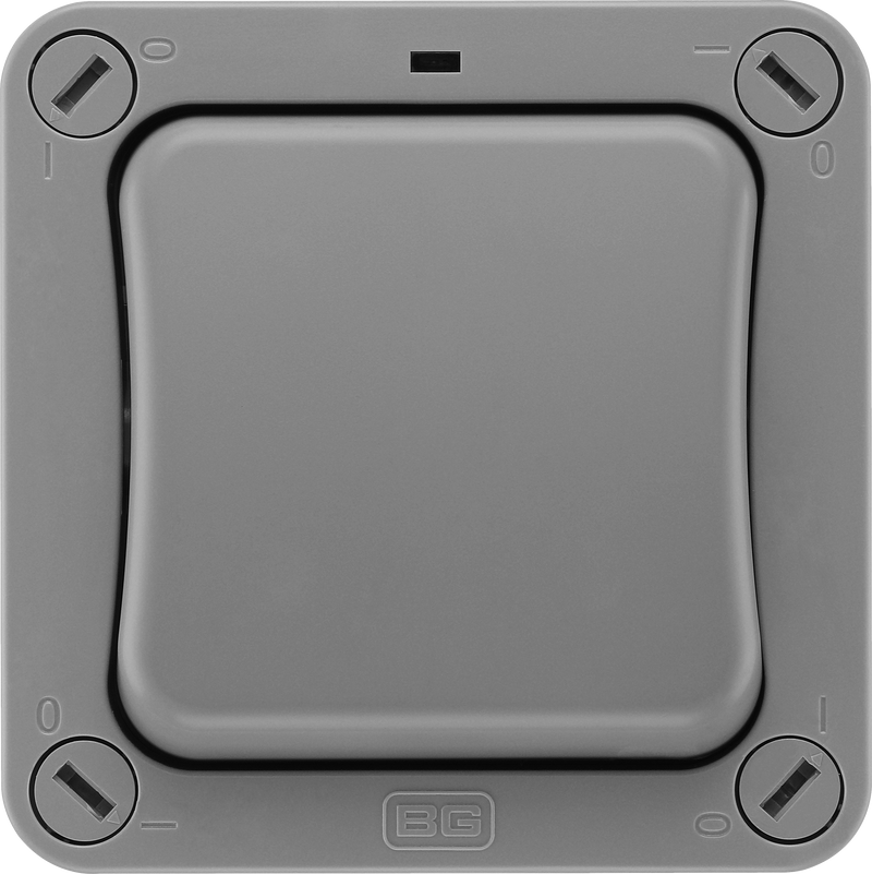 BG Electrical Weatherproof Storm - Single, double pole, IP66