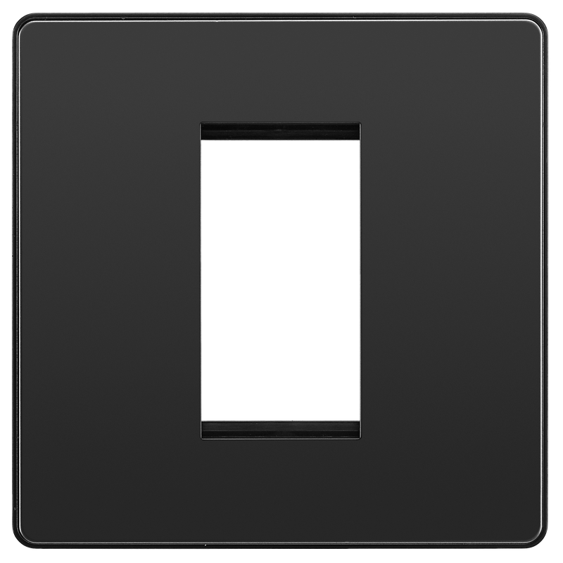 BG Electrical Euro Module - 1 module - square
