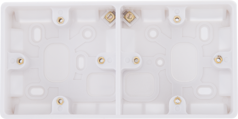 BG Electrical 800 Series - Dual 37mm