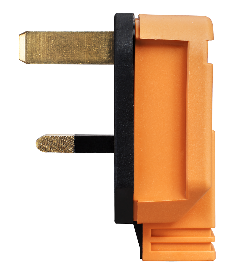 Masterplug Basic - 13A, Orange