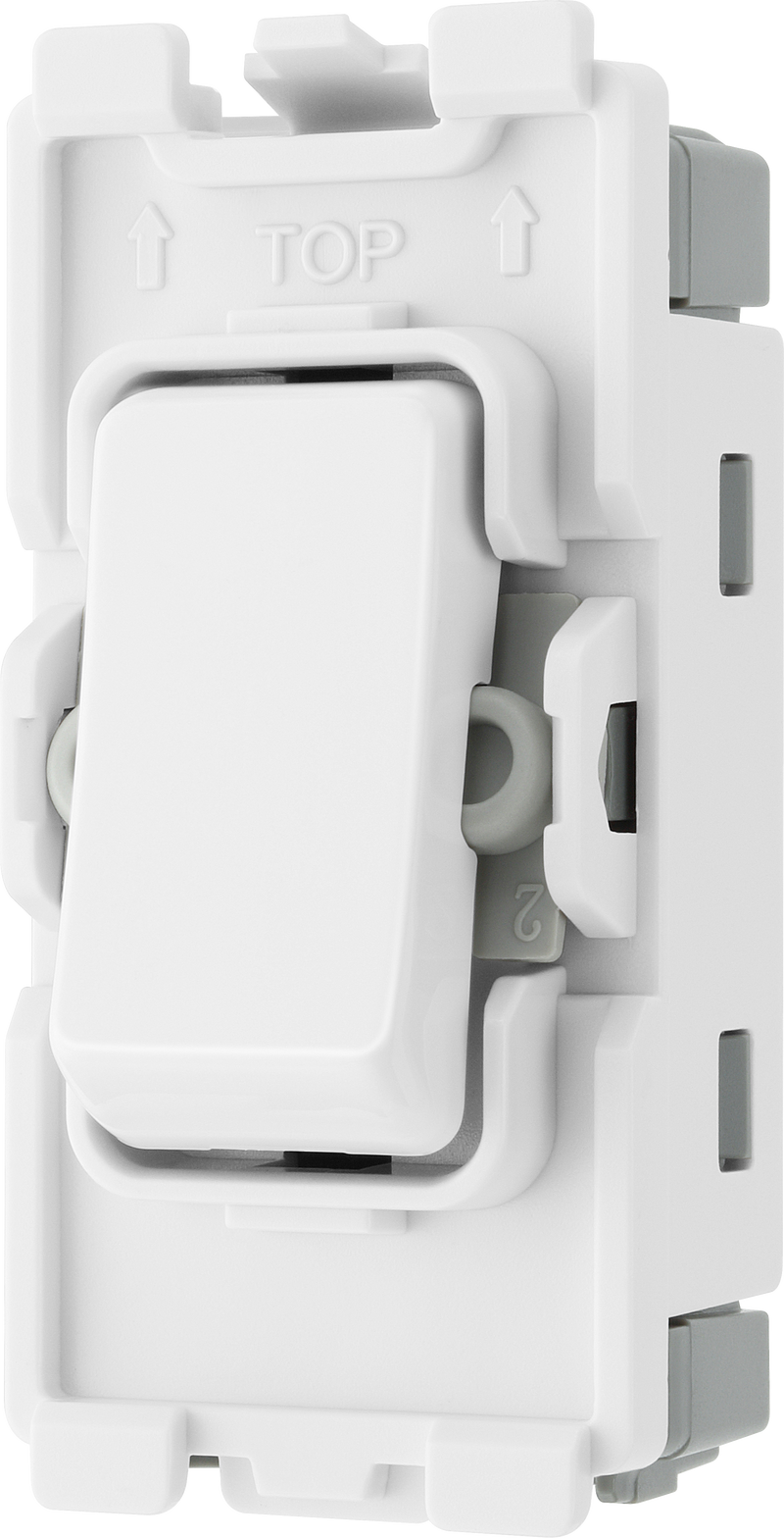BG Electrical Grid - Double Pole (EVOLVE WHITE)