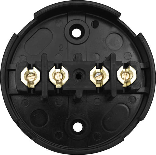 BG Electrical Contractor - Selective Entry Junction Box 4 Way, 20A, 89mm Dia, Brown