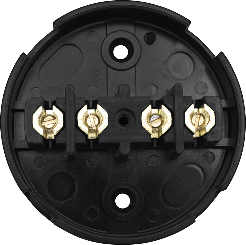 BG Electrical Contractor - Selective Entry Junction Box 4 Way, 20A, 89mm Dia, Brown