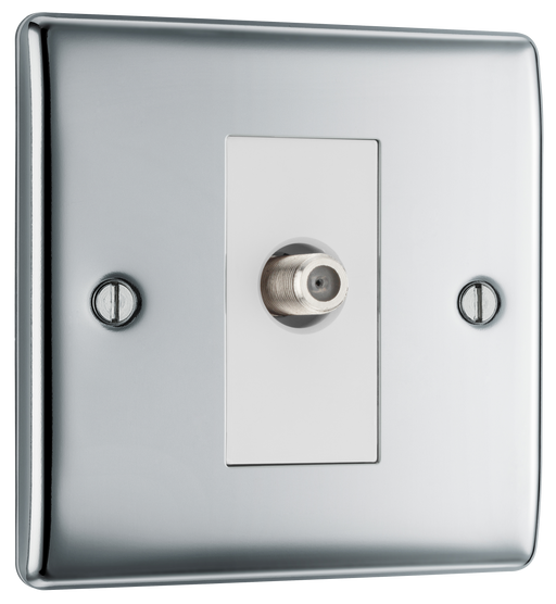 BG Electrical Nexus Metal Polished Chrome - Single, satellite