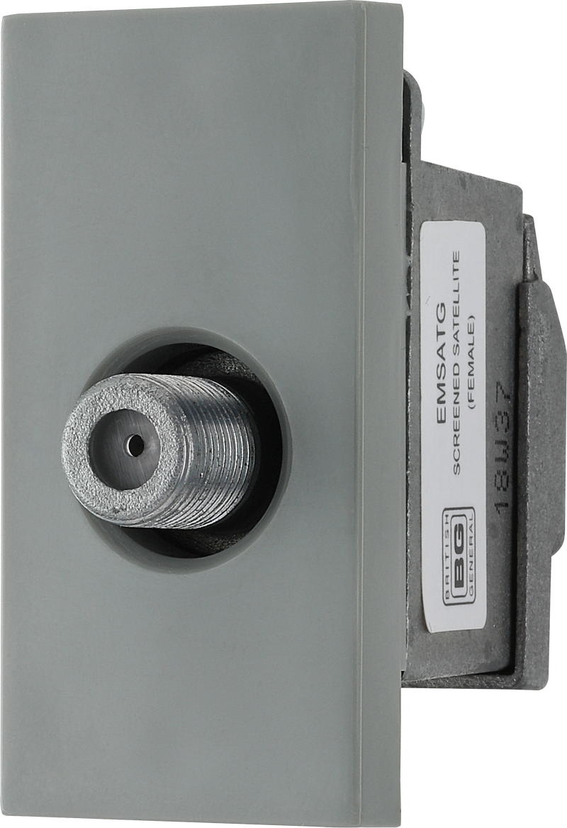 BG Electrical Euro Module - Satellite - female