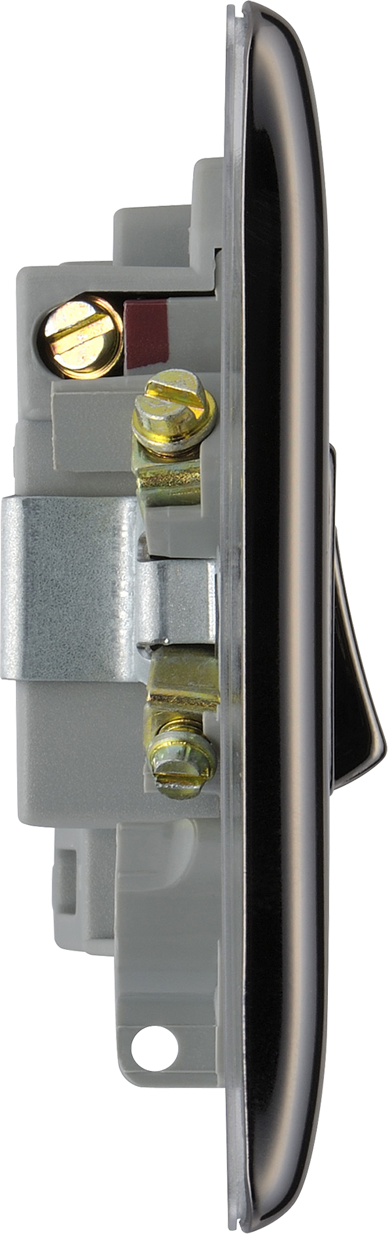 BG Electrical Nexus Metal Black Nickel - Switched and fused