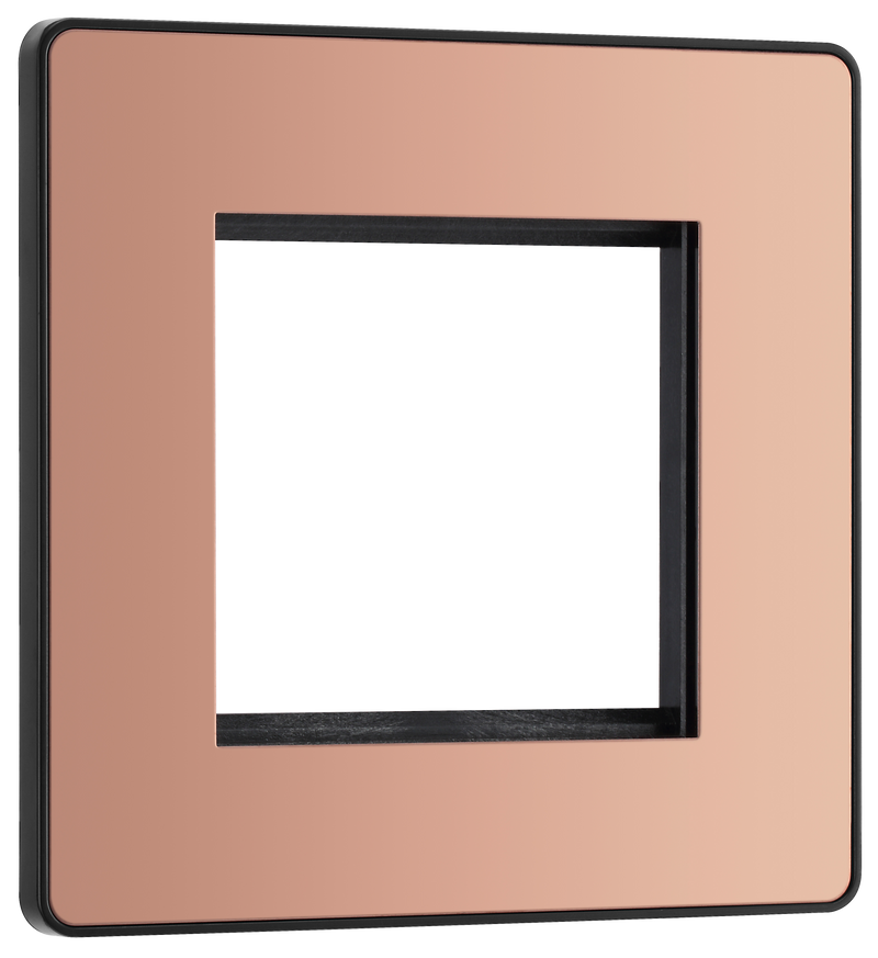 BG Electrical Euro Module - 2 module - square