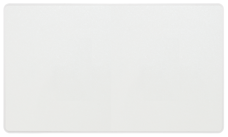 BG Electrical Evolve Pearlescent White - Double, blank plate