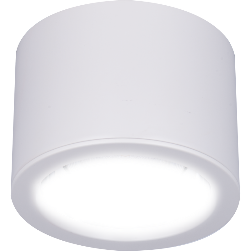Luceco Platinum Mini Surface - Platinum Mini Surface Downlight Gloss Reflector RAL 9016 162mm 2500lm 20W 4000K Fixed Output