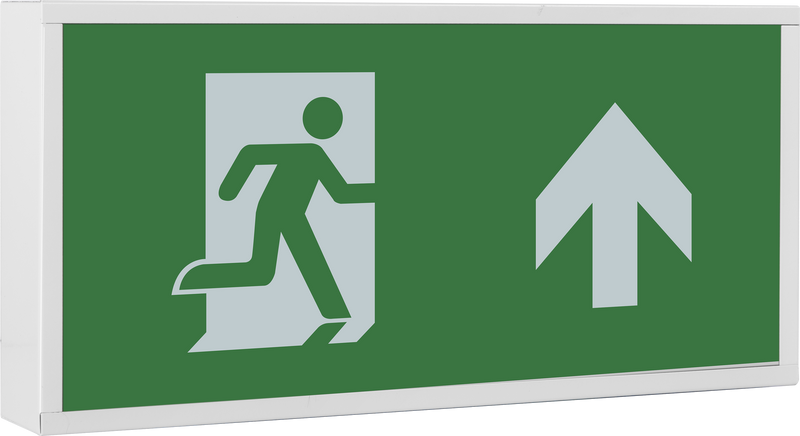Luceco Exit Box - Tempus Profile Exit Box Up 4w Up Legend