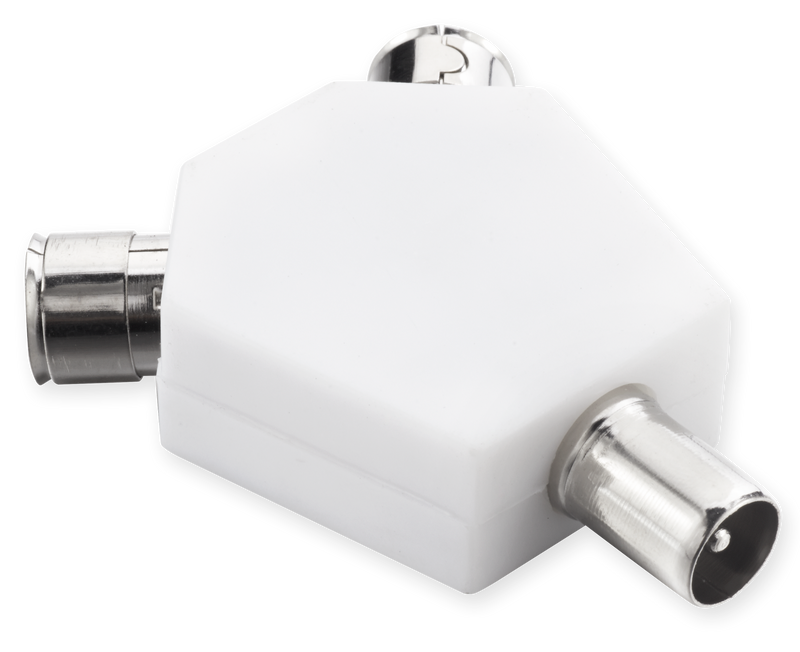 Ross Cable Accessories - Coaxial Y-Splitter (white)