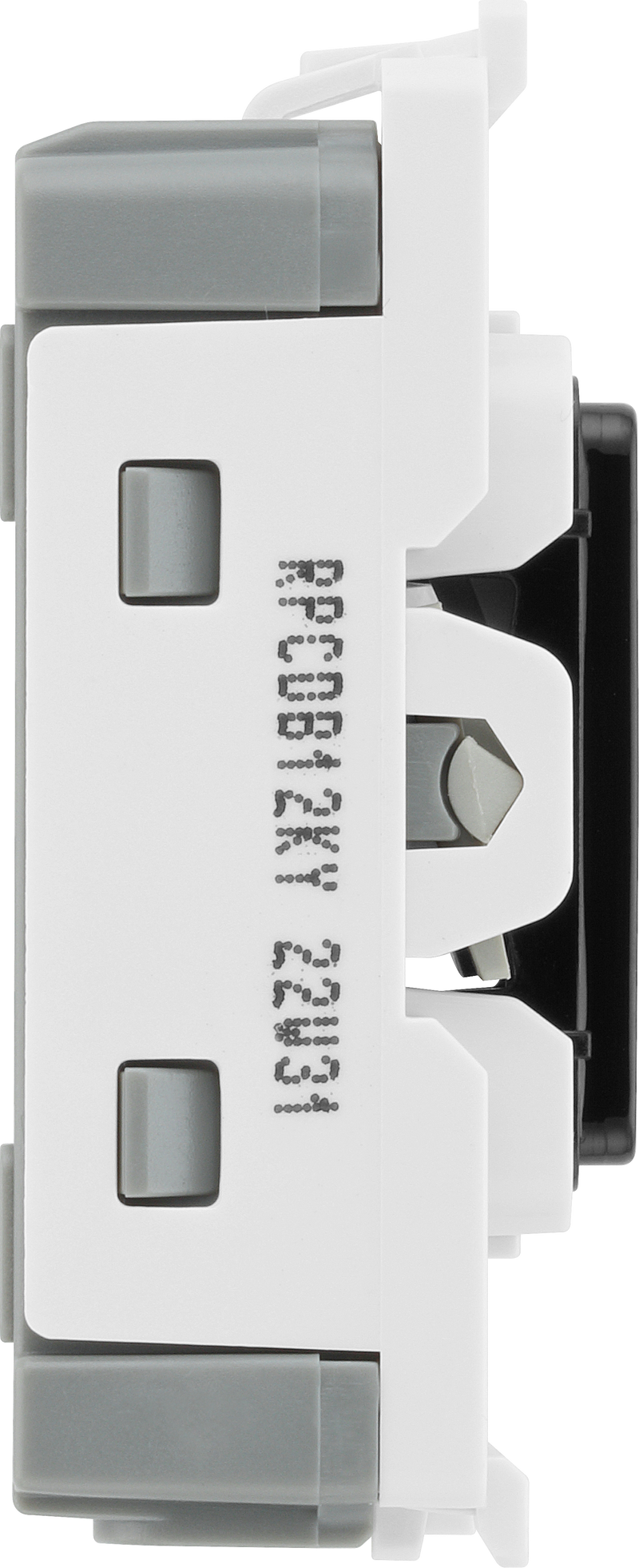 BG Electrical Grid - 2 way, single pole (EVOLVE BLACK)