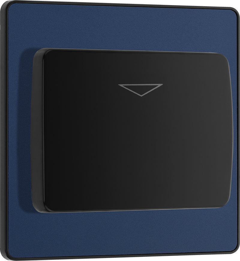 BG Electrical Evolve Matt Blue - Hotel key card switch
