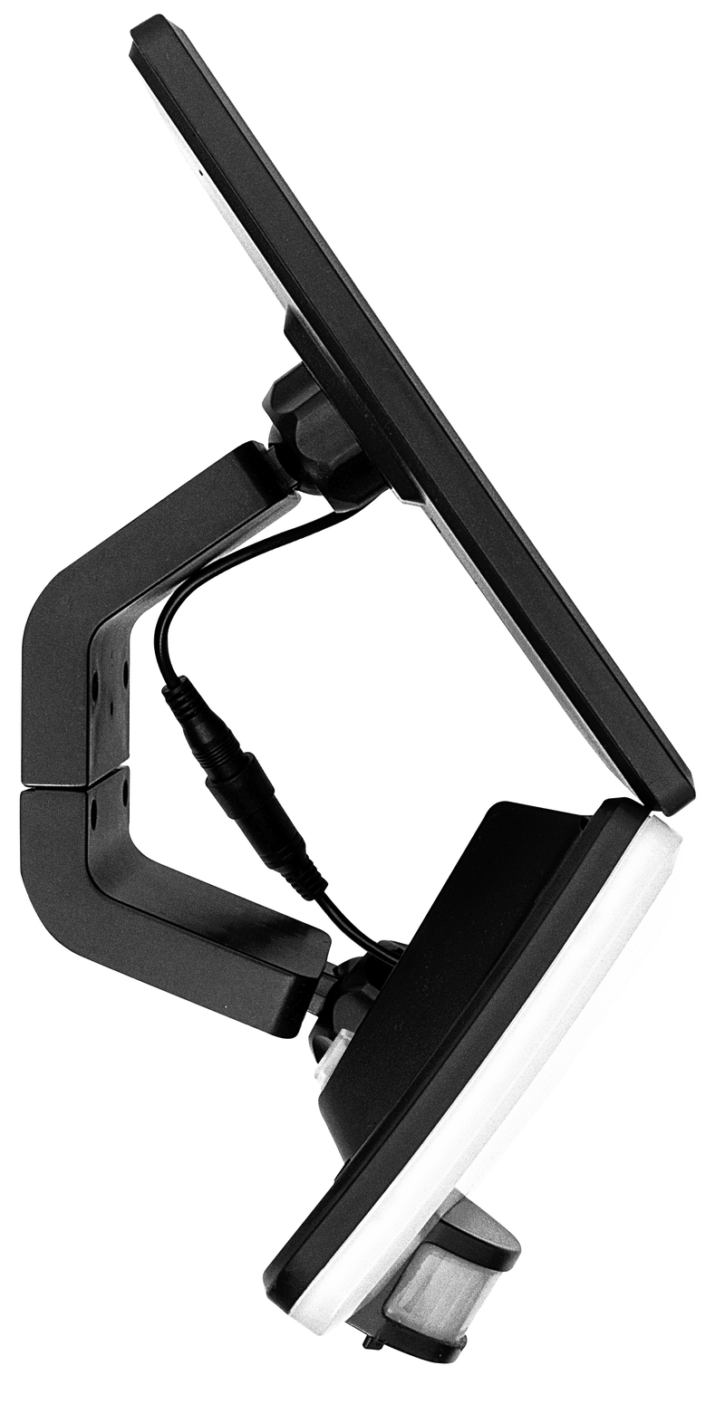 Luceco Solar Floodlights - Solar floodlight with detachable solar panel 1500 lumens
