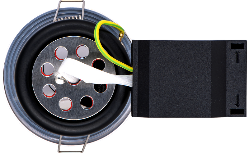 Luceco GU10 Fire Rated Downlights - Ip Rated Fire Rated GU10 Downlight White Supplied Less Lamp