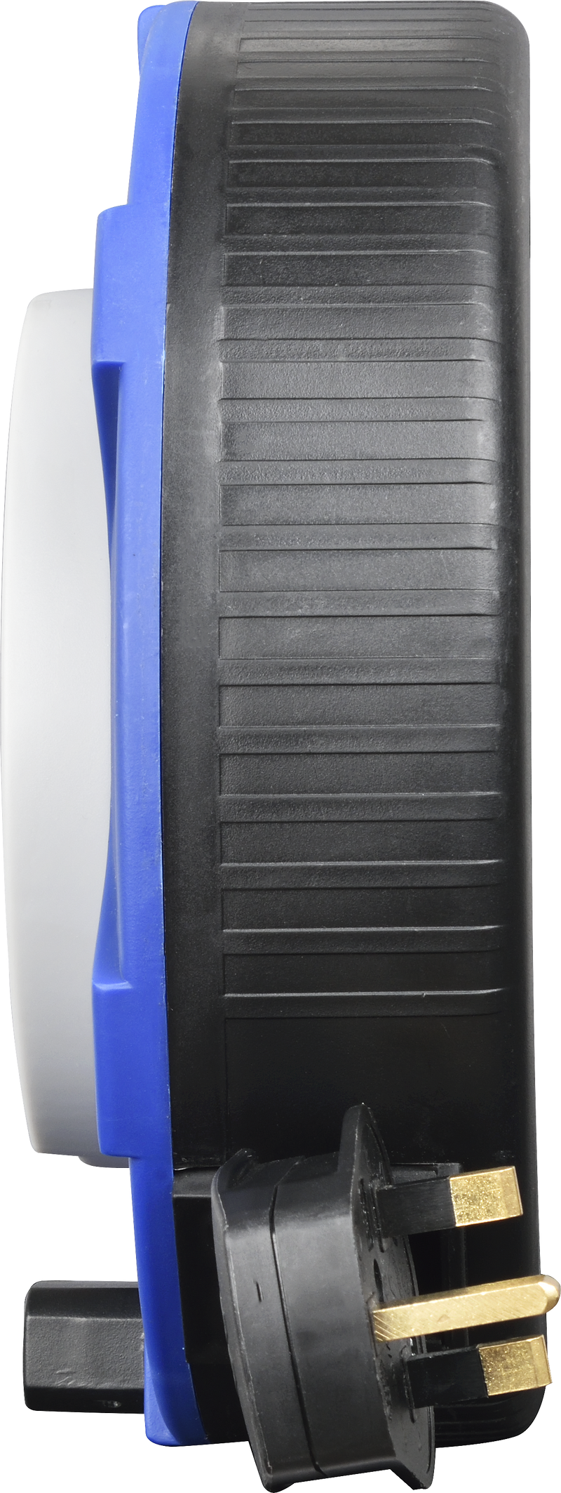 Masterplug Work - 8m, 4 Sockets, 13A, Blue