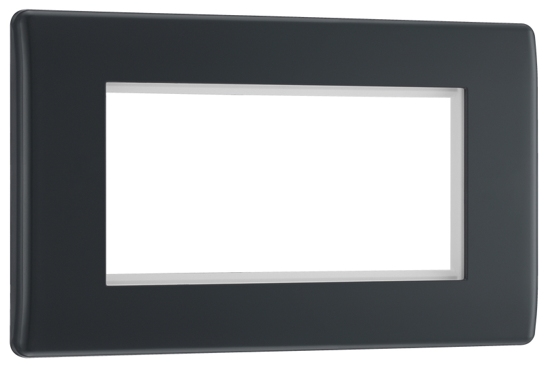 BG Electrical Euro Module - 4 module - rectangular