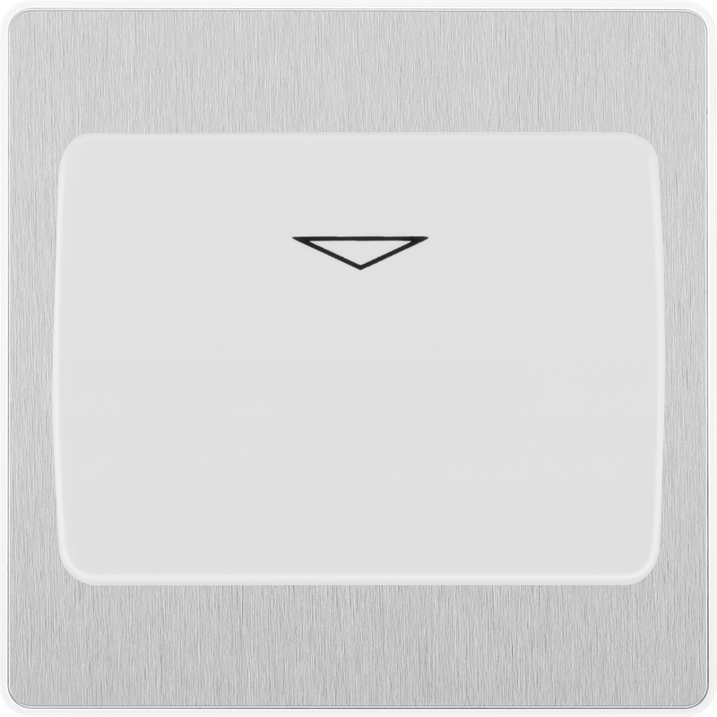 BG Electrical Evolve Brushed Steel - Hotel key card switch
