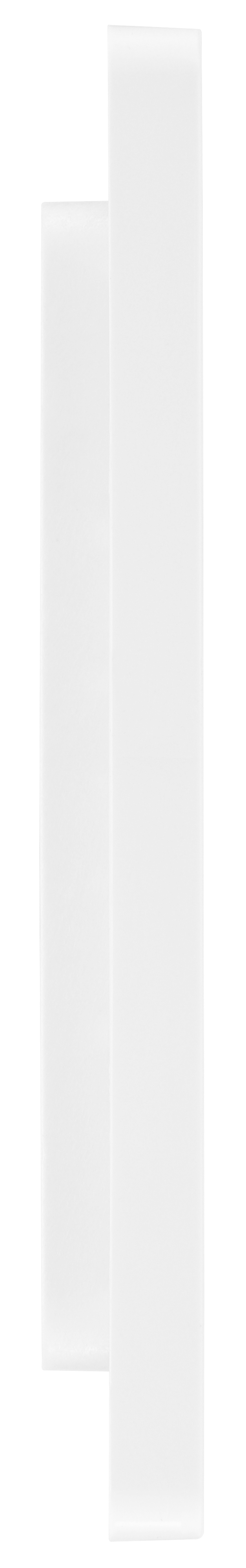 BG Electrical Evolve Pearlescent White - Double, blank plate