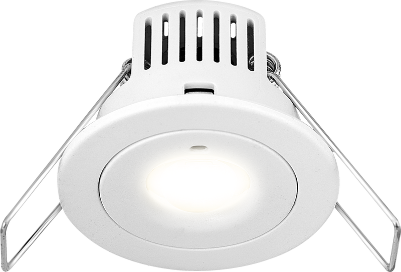 Luceco Standard Recessed - Tempus emergency downlight recessed 120 lumens with corridor optic