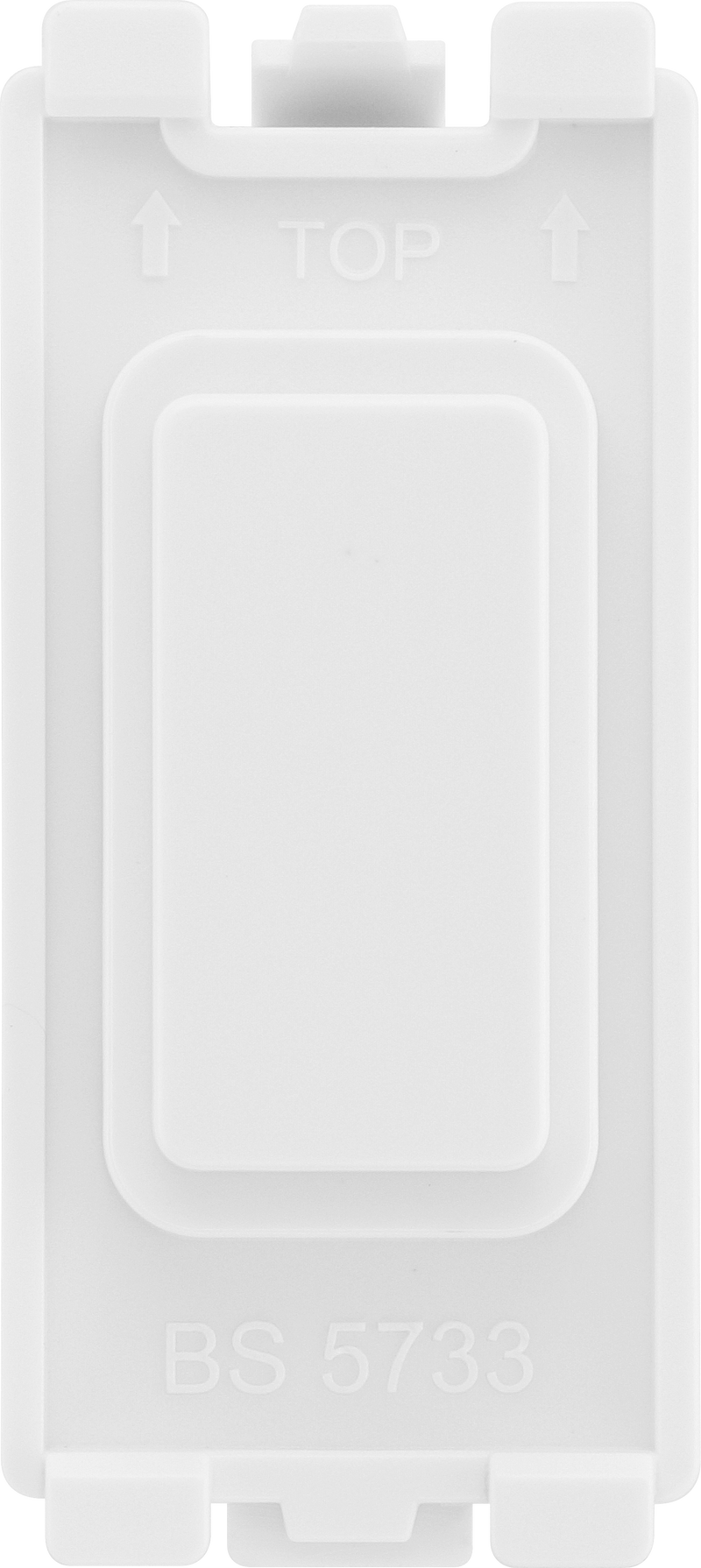 BG Electrical Grid - Blank module (EVOLVE WHITE)