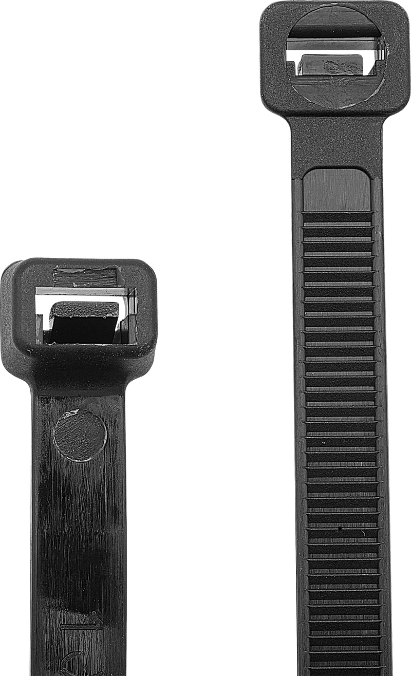 BG Electrical Contractor - Cable Tie, Black, 450mm x 8mm, 100pk