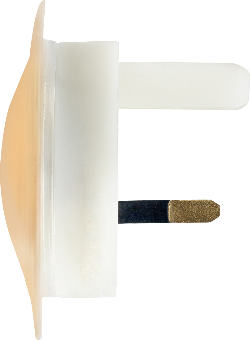 Masterplug Home - Glow Light, White