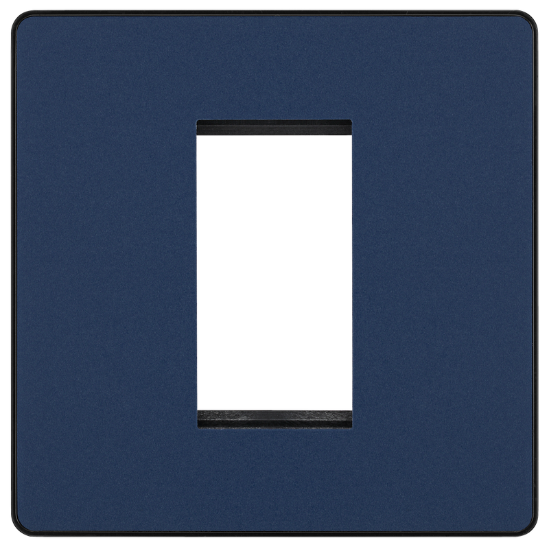BG Electrical Euro Module - 1 module - square