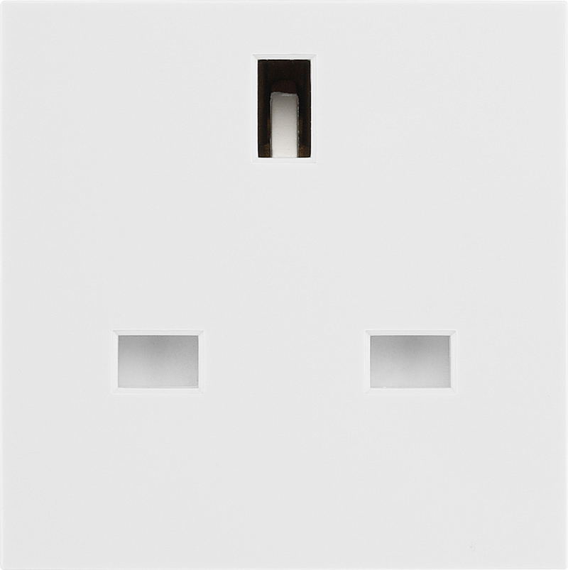 BG Electrical Euro Module - 13A (UK) unswitched socket
