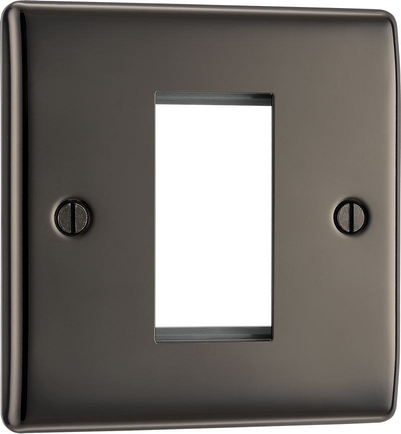 BG Electrical Euro Module - 1 module - square