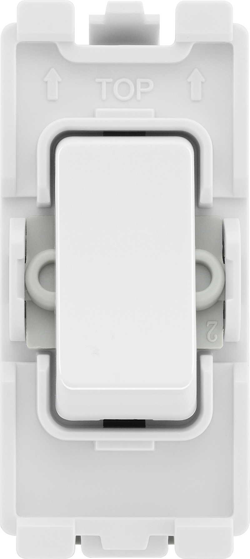 BG Electrical Grid - Double Pole (EVOLVE WHITE)