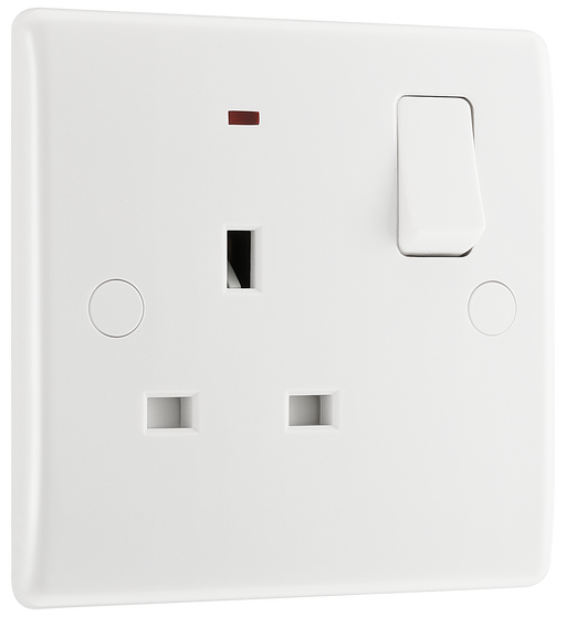 BG Electrical 800 Series - Single, switched, single pole, with indicator