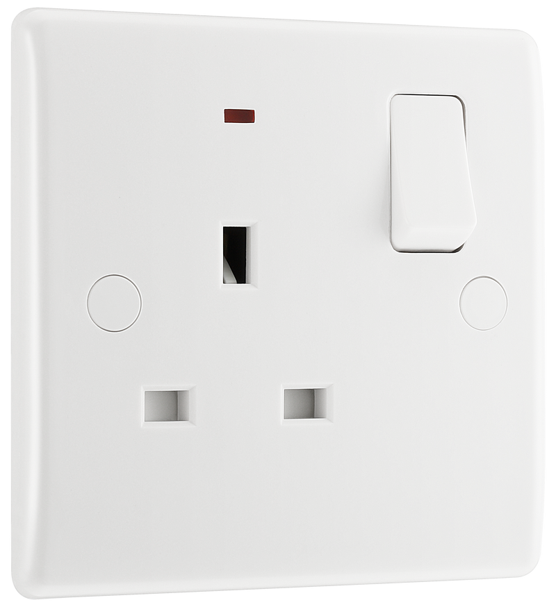BG Electrical 800 Series - Single, switched, single pole, with indicator