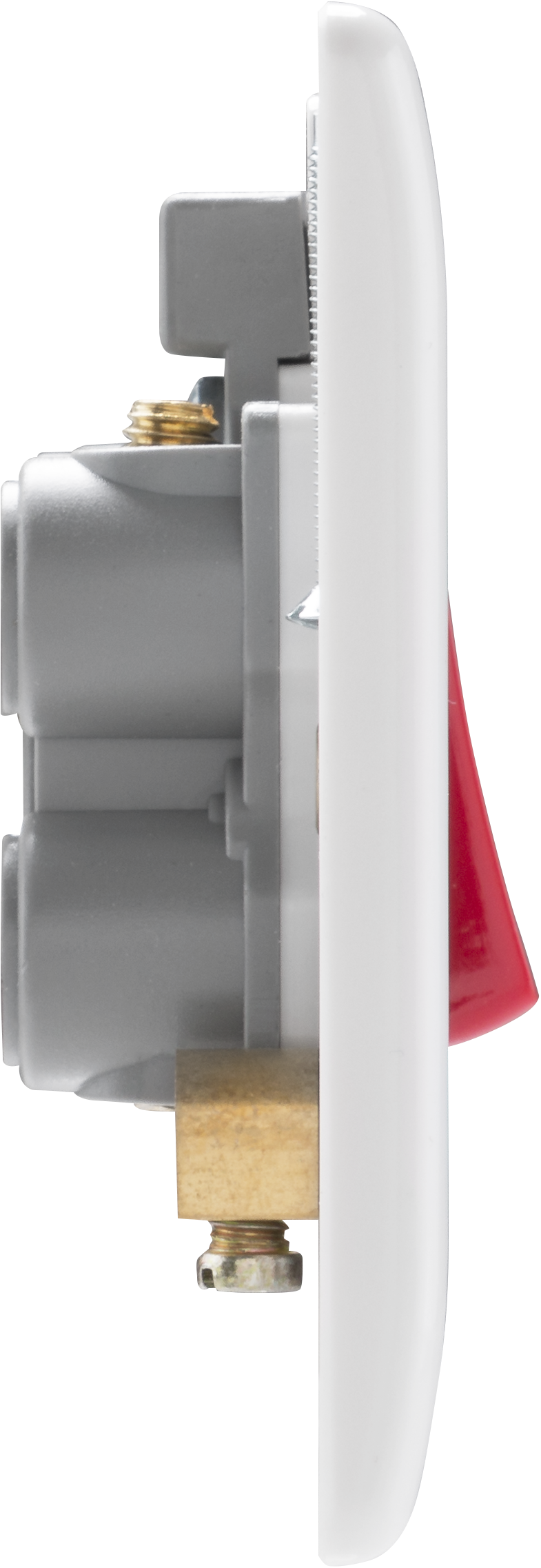 BG Electrical 800 Series - 45A, double pole, single plate, with indicator