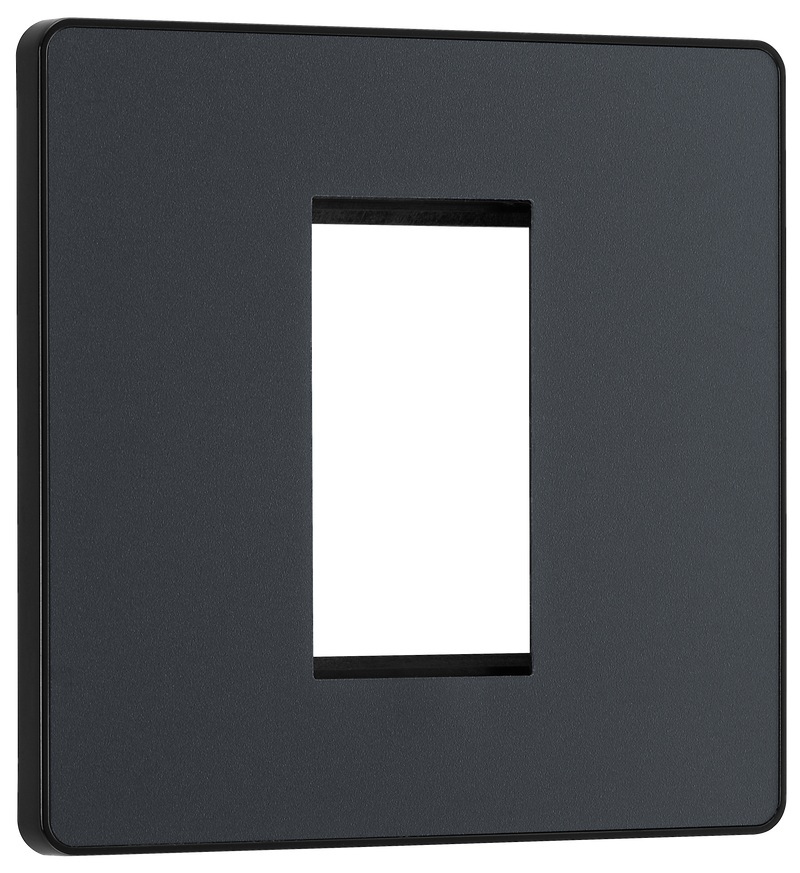 BG Electrical Euro Module - 1 module - square