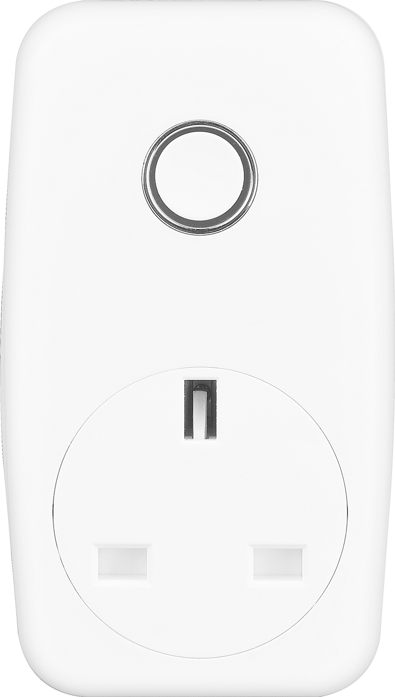 BG Electrical 800 Series - Smart power adaptor, 13A white moulded