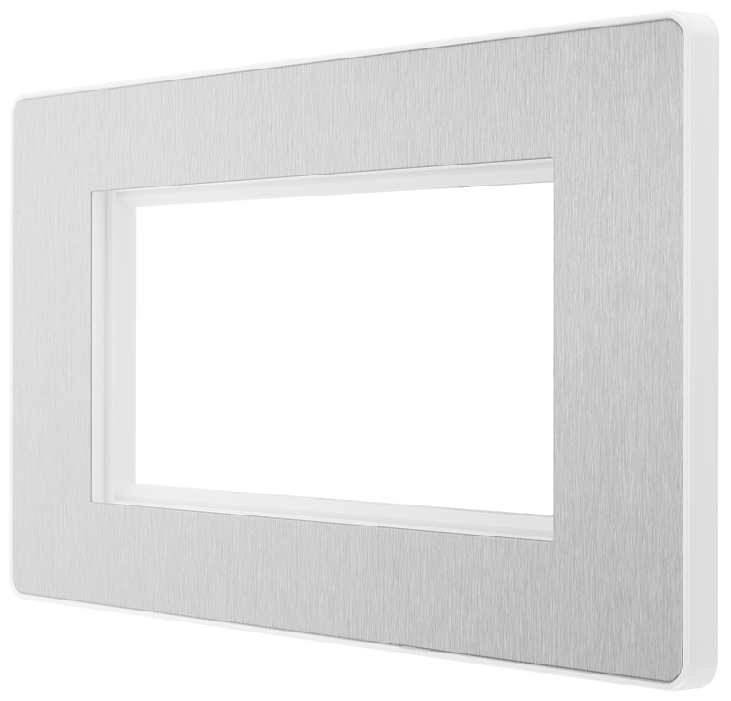 BG Electrical Euro Module - 4 module - rectangular