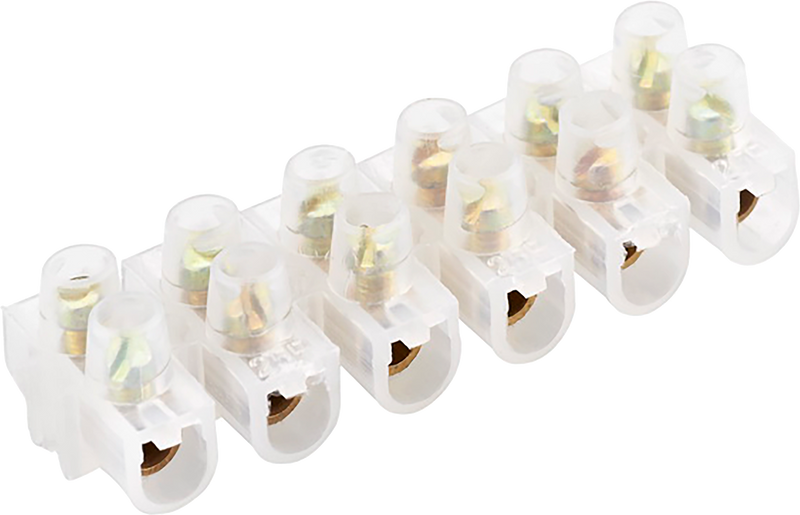 BG Electrical Contractor - 2.5A terminal strip, 6 way