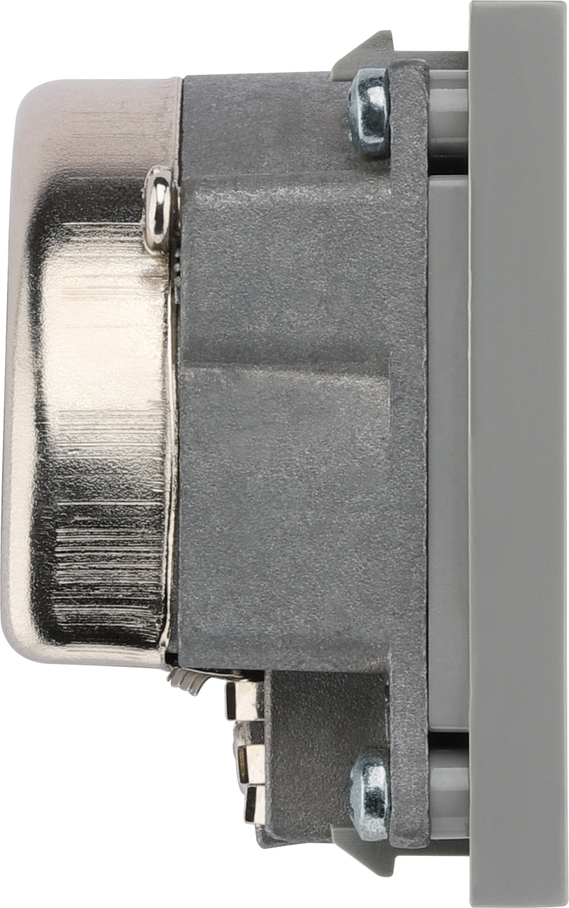 BG Electrical Euro Module - TV and radio - TV IEC male radio IEC female