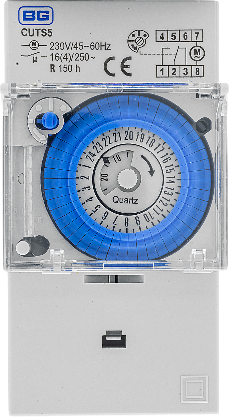 BG Circuit Protection Control Devices - Timer analogue 24 Hr