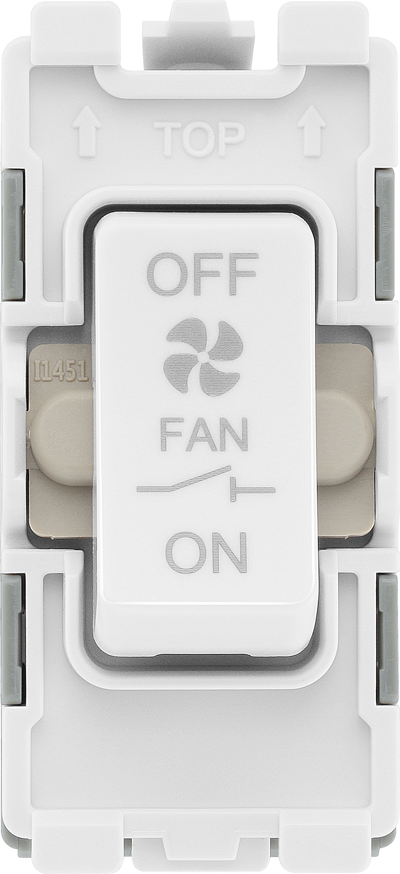 BG Electrical Grid - 3 pole fan isolator