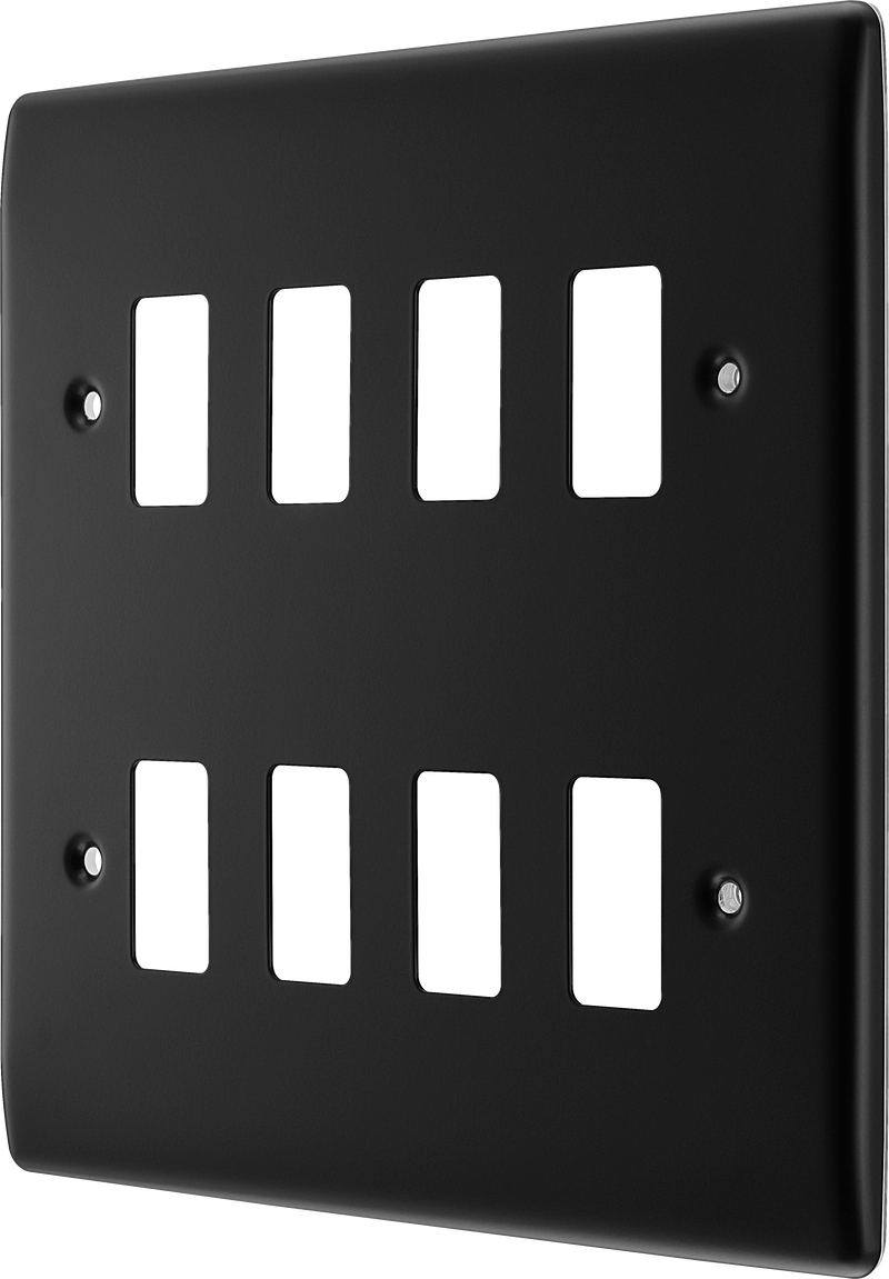 BG Electrical Grid - 8 module, square