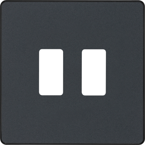 BG Electrical Grid - 2 module, square