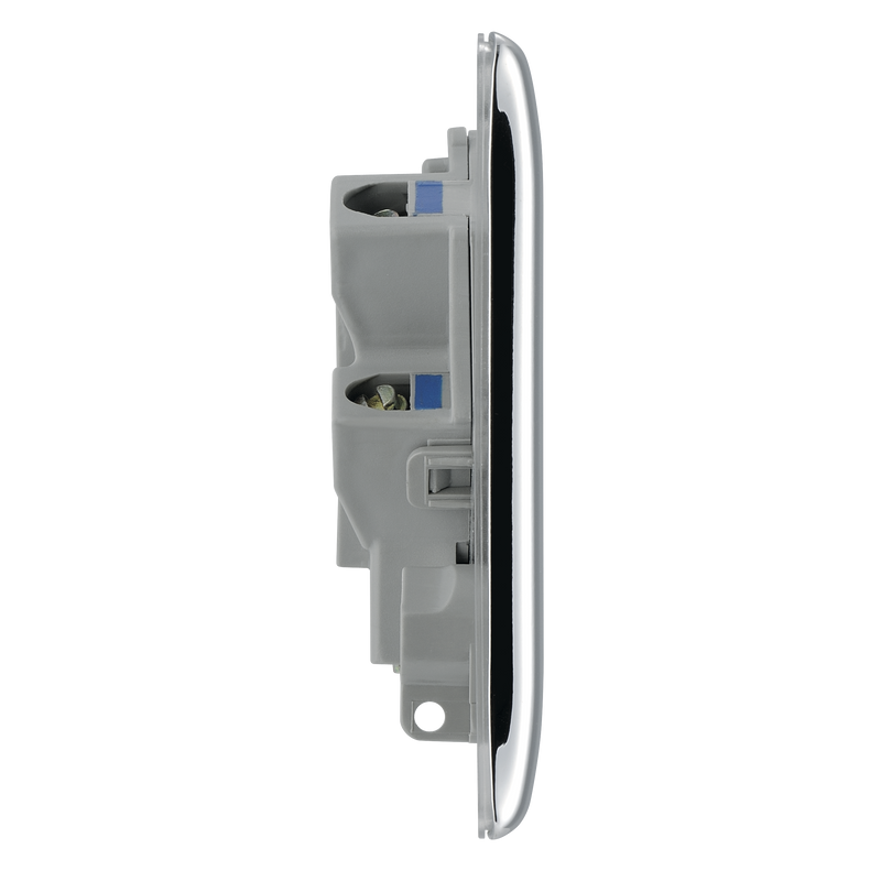 BG Electrical Nexus Metal Polished Chrome - Unswitched and fused