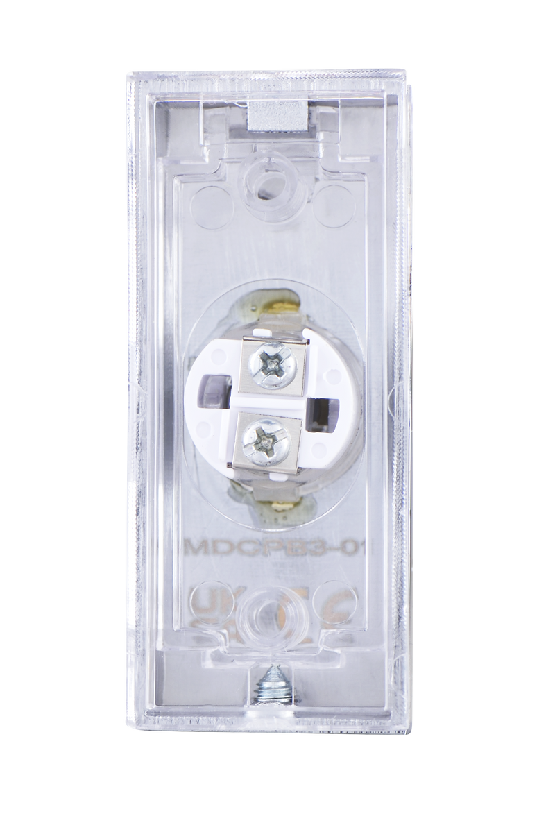 BG Electrical Contractor - Bell Push for BG Wired Door Chime, Brushed Steel